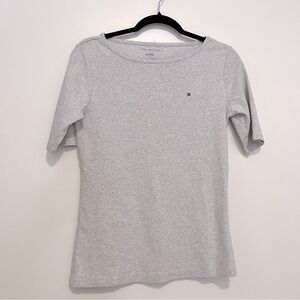 Tommy Hilfiger Gray Top Medium